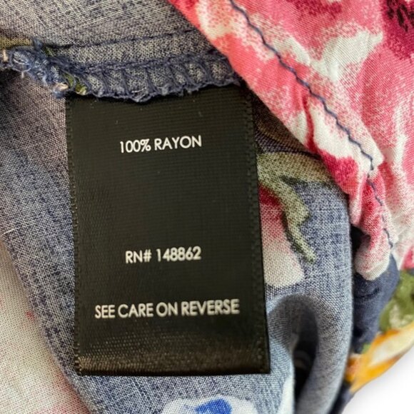 BABYDOLL CHALLIS HI-LOW CAMI - Size 00 (10 or M-L) - Picture 7 of 10